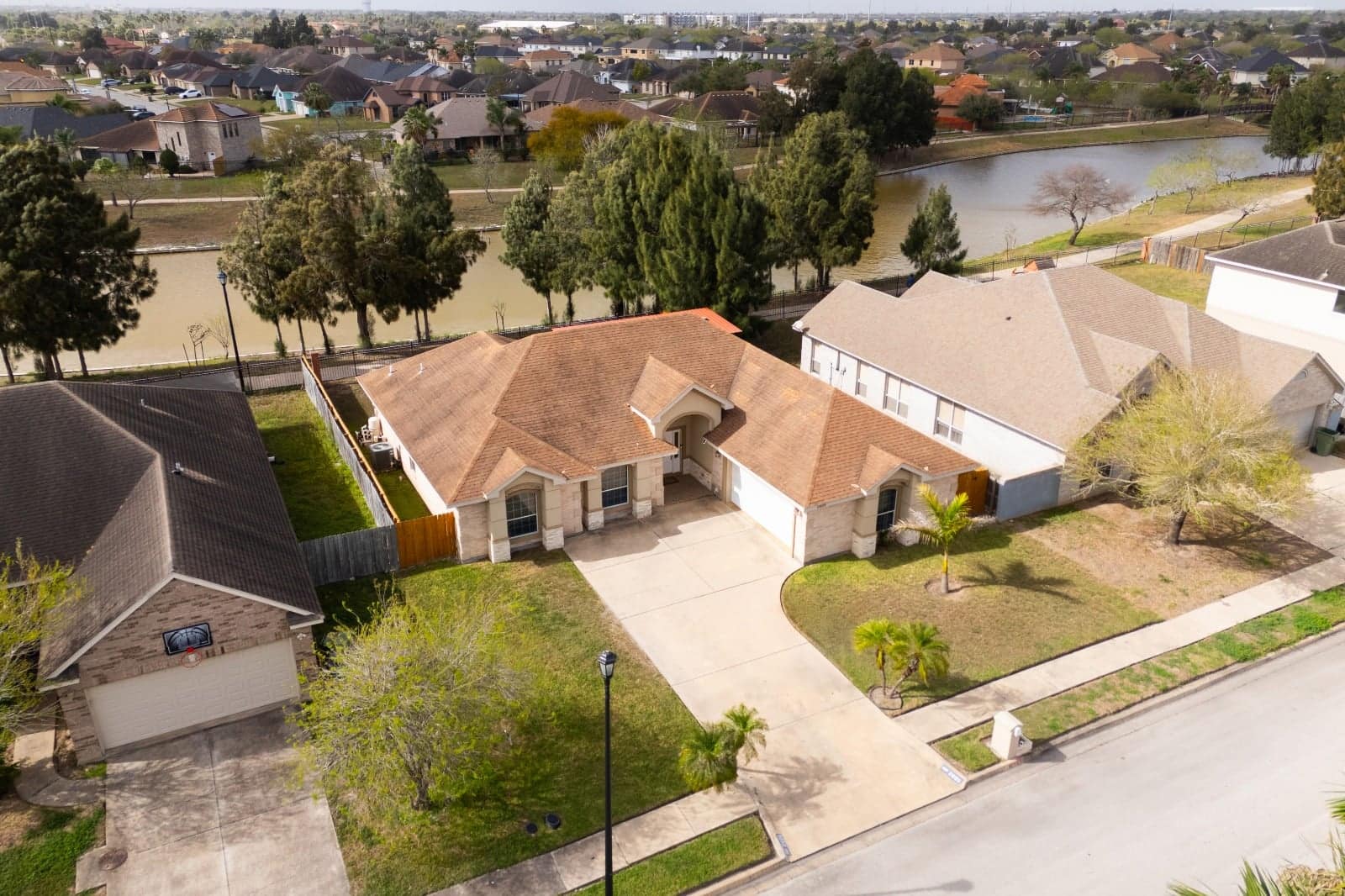 Resaca-front home in Brownsville representing RGV home value