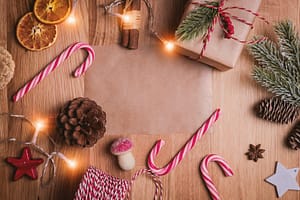 assorted Christmas ornaments